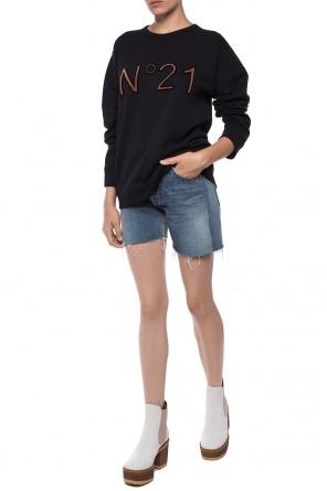 Logo-embroidered sweatshirt, zdjęcie 2 Logo-embroidered sweatshirt od N21